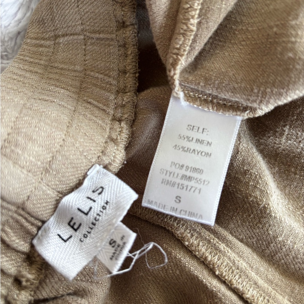 Le Lis High Rise Linen Pants - Picture 3 of 3